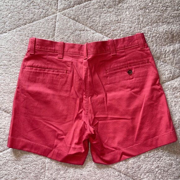 J.Crew Men’s 5” Shorts Red Size 30 – NWT - Picture 4 of 4
